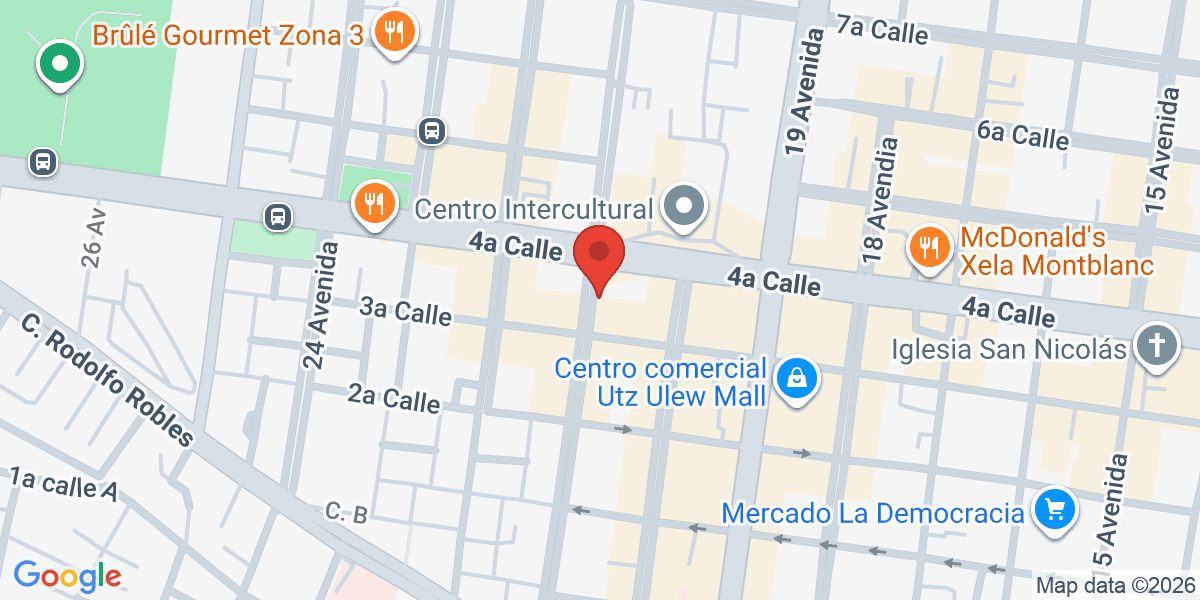 Mapa de Caffeine Coffee Bar