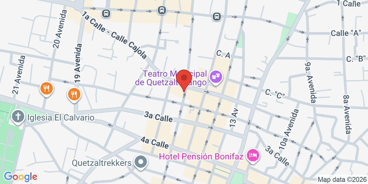 Mapa de Cinco M's Coffee House