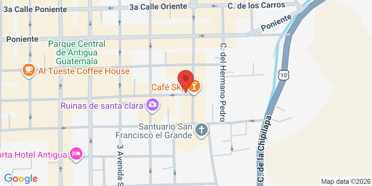 Mapa de Coffea
