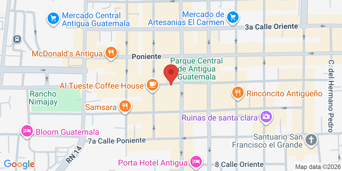 Mapa de El Gran Café