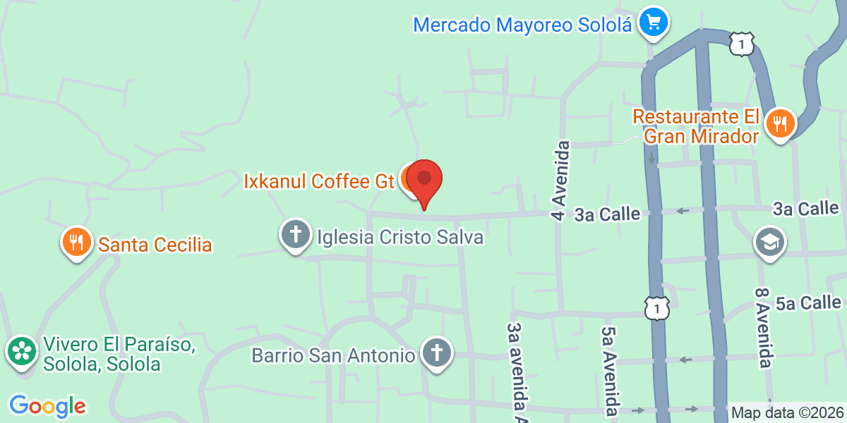 Mapa de Ixkanul Coffee Shop