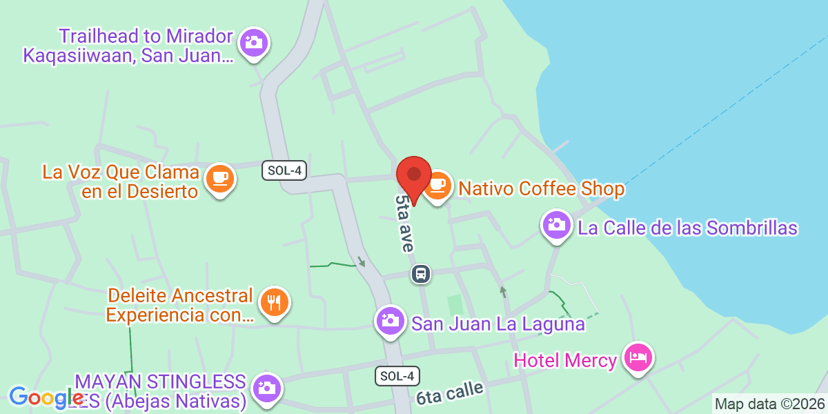 Mapa de Nativo Coffee Shop